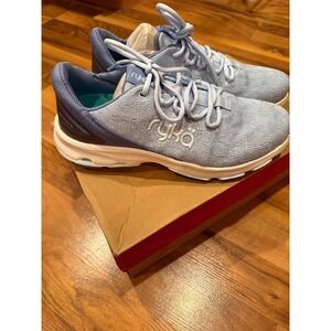 Ryka Devotion X Skyway Blue Walking Sneakers Women's US 9W Wide‎ Width NWT gym